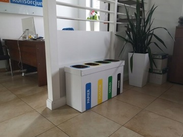 Сепарационный бункер, 4 фракции по 26л (MRP 60 4K Silver)