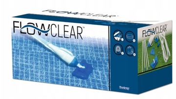 МОЩНЫЙ ПЫЛЕСОС ДЛЯ БАССЕЙНА С НАБОРОМ ДЛЯ ОЧИСТКИ ДНК