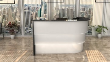 Стойка ресепшн R85 LED 200х150см, с подсветкой