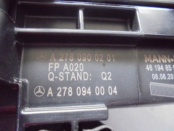 MERCEDES ML GL GLS W166 POUZDRO FILTRU VZDUCHU 4,7 V8-278