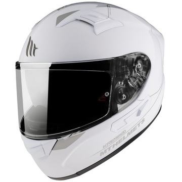 KASK MT KRE SV WHITE Kask motocyklowy integralny z blendą