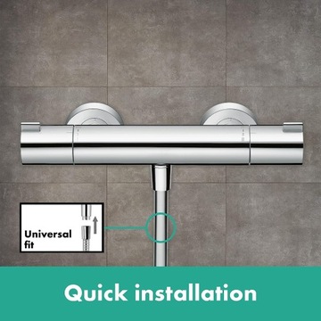 HANSGROHE bateria prysznicowa TERMOSTATYCZNA + zestaw Tempesta GROHE