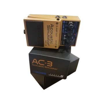 Гитарный эффект - акустический симулятор Boss AC 3