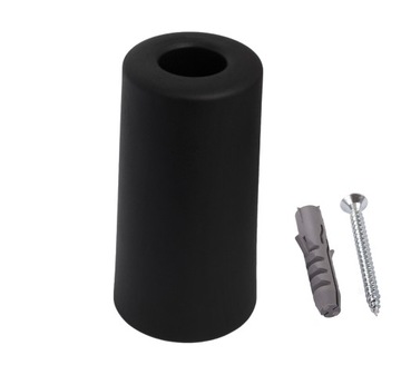 Дверной ограничитель премиум-класса, серый, 75 мм.