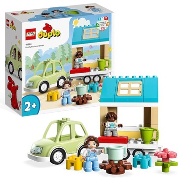 LEGO DUPLO DOM RODZINNY NA KÓŁKACH KLOCKI 31 EL