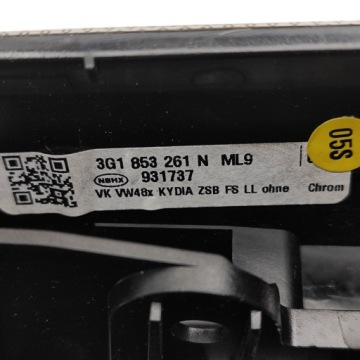 Volkswagen PASSAT B8 2017 Воздушные сопла / решетки для приборной панели