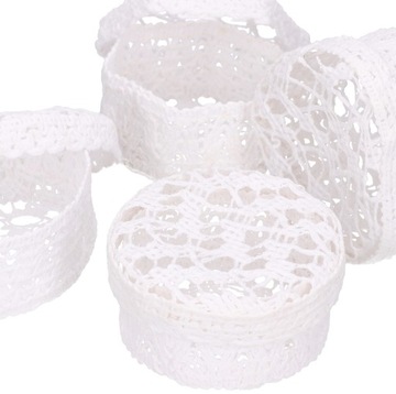 КРУЖЕВНЫЕ СПАСИБО НА КРЕСТИЕ 4 шт.