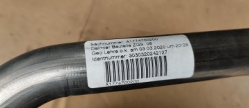 ТОПЛИВОНАЛИВНАЯ ТРУБА MERCEDES A CLASS W177 A1774700200