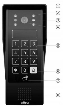 IP-видеодомофон WiFi-видеодомофон БРЕЛКИ ДЛЯ ТЕЛЕФОНА