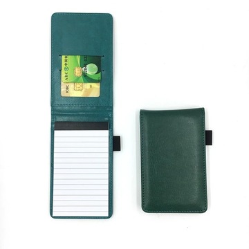 Multifunction PU Leather Small Notebook Pocket