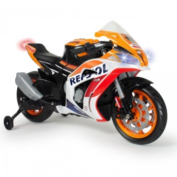МОТОР INJUSA С АККУМУЛЯТОРОМ HONDA REPSOL 12V 6491 (РОЗЕТКА)