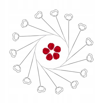 50 шт. металлическая папка-меню, настольный держатель для карточек