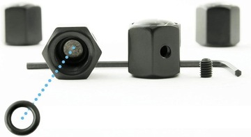 Колпачки противоугонных клапанов OZ Racing HIT