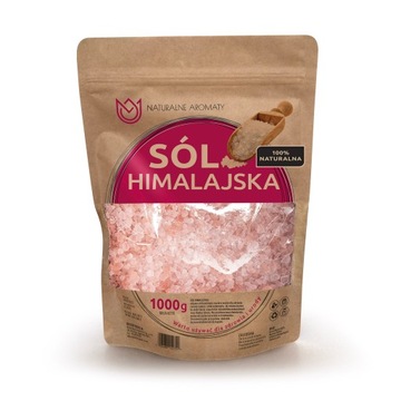 Sól Himalajska 1000 g Naturalne Aromaty