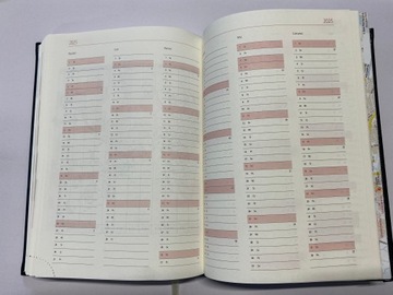 Календарь ежедневный А4 2025 КАЖДЫЙ ДЕНЬ ОТДЕЛЬНО (СБ-НД отдельно) 416 страниц