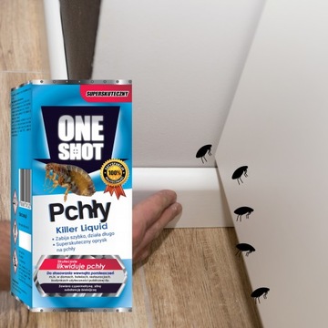 ŚRODEK NA PCHŁY I ICH LARWY PREPARAT NA PCHŁY OPRYSK SILNY KONCENTRAT 100ML