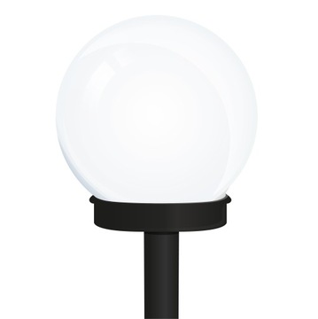 Солнечная лампа Lumiled, белая, 34 см, 1 шт.