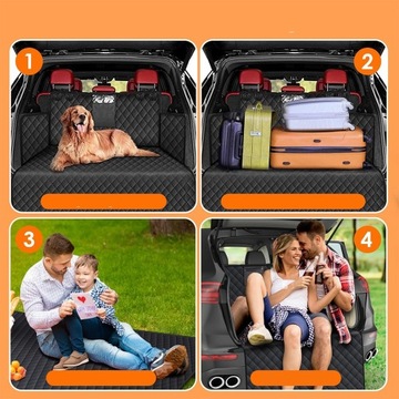 Водонепроницаемый БОЛЬШОЙ ЗАЩИТНЫЙ КОВРИК ДЛЯ БАГАЖНИКА АВТОМОБИЛЯ ДЛЯ СОБАК И КОШКИ, ПРОЧНЫЙ