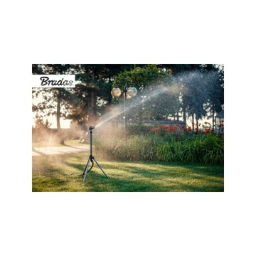 ZRASZACZ OGRODOWY OBROTOWY NA STATYWIE PULSACYJNY DO OGRODU TRAWNIK POLOWY