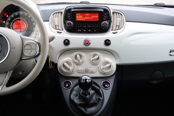 Fiat 500 II Seria 4 1.2 69KM 2016 Fiat 500 1.2, Salon Polska, Serwis ASO, Klima, zdjęcie 11