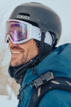 CARDO PACKTALK OUTDOOR BLACK - домофон для катания на лыжах, сноуборде, велосипеде