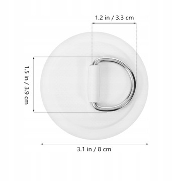 Sup D Ring Patch Pad ПВХ доска для серфинга 5 шт.