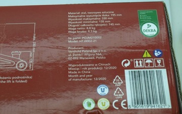 ГИДРАВЛИЧЕСКИЙ ПОДЪЕМНИК GT MAX JACK FROG 2 ТОННЫ