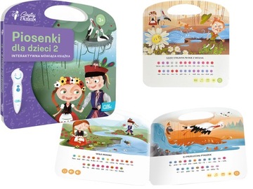 CZYTAJ z ALBIKIEM Mówiąca KSIĄŻKA PIOSENKI DLA DZIECI 2 Mini Książeczka 3+