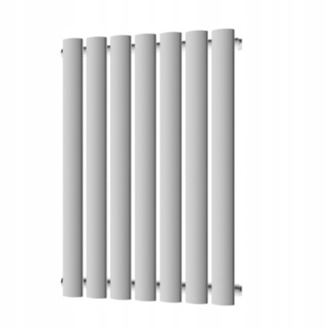 mały grzejnik pion Rene 41 x 60 biały grafit 300 W