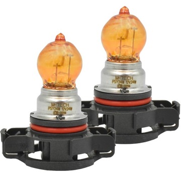 ŻARÓWKI PSY24W 2SZT/KPL POMARAŃCZOWE 12V KIERUNKOWSKAZU AUDI A8 D4 09-18