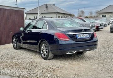 Mercedes Klasa C W205 Limuzyna 200 BlueTEC 136KM 2016 Mercedes-Benz Klasa C Avantgarde C200 136KM Full Led skory PDC Navi niski, zdjęcie 5