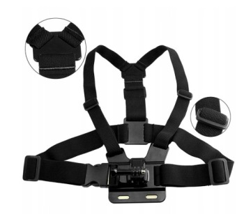 Нагрудное крепление для ремня безопасности GoPro 12 11 10 9 8 7 6 5 4 / DJI Pocket Osmo