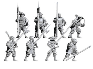 The Empire Light/Medium Infantry - x10 - Piechota