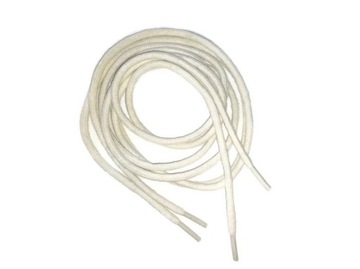 Sznurówki sznurowadła BAWEŁNA 5mm NATURALNE 120cm