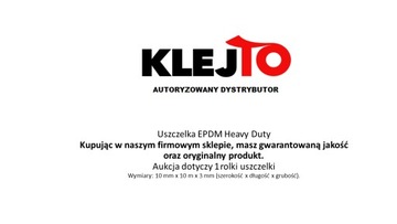 Прокладка EPDM Heavy Duty 10 мм/10 м, толщина 3 мм