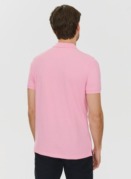 Zestaw 2 t-shirtów polo różowy i fioletowy 100% bawełna PAKO LORENTE XL