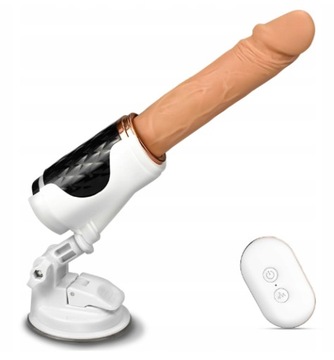 AUTOMATYCZNA MASZYNA DO SEKSU MASTURBATOR 2w1 DILDO 30 cm