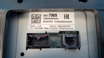 Opel Astra K Sports 20R Навигационная панель радиопанера 39217909