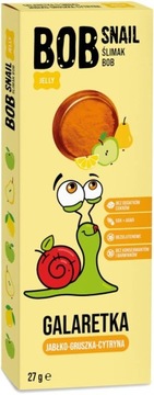 Galaretka Owocowa Przekąska BEZ CUKRU Bob Snail