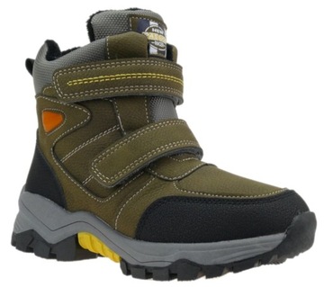 ЗИМНЯЯ ОБУВЬ ДЛЯ МАЛЬЧИКОВ, СНЕЖНЫЕ БОТИНКИ С УТЕПЛЕНИЕМ, НА ВЕЛКРО 27