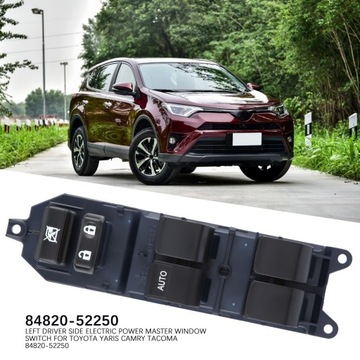 PŘEPÍNAČ ELELKTRICKÝ OKNO LEVÝ PRO TOYOTA YARIS CAMRY TACOMA
