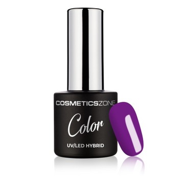 Cosmetics Zone Lakier hybrydowy ciemny fioletowy 7ml - Toxic Vibe 609
