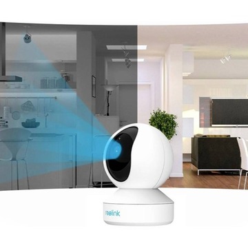 Reolink E1 Zoom, 5 МП, вращающаяся Wi-Fi камера | НЯНЯ
