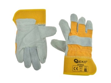RĘKAWICE ROBOCZE SKÓRZANE r.10.5 (12/120) 12SZT
