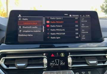 BMW X3 G01 SUV Plug-in Facelifting 2.0 30e 292KM 2022 BMW X3 Polift Salon Polska Plug-In xDrive Skora Kamera Navi Led, zdjęcie 32