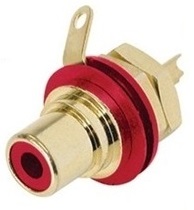 REAN NEUTRIK NYS367 GNIAZDO TABLICOWE NA PANEL RCA