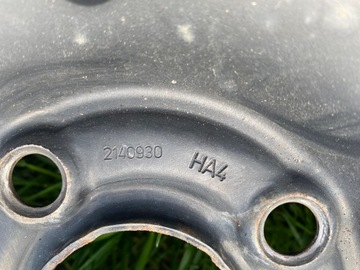 СТАЛЬНЫЕ КОЛЕСА 4x100 14 Vw Up Seat Mi Skoda Citigo