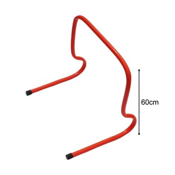 Płotki sportowe do zwinności poprawiają szybkość i zwinność koordynacji 60 cm