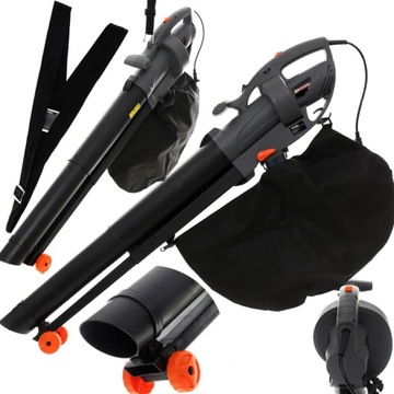 Dmuchawa z odkurzaczem elektryczna rozdrabni 3600W