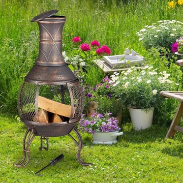 САДОВАЯ ПЕЧЬ АЗИАТСКАЯ 89СМ ДЛЯ МЕГА ТЕРРАСЫ